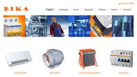 Корпоративный сайт компании «БИКА» Корпоративный сайт компании «БИКА»